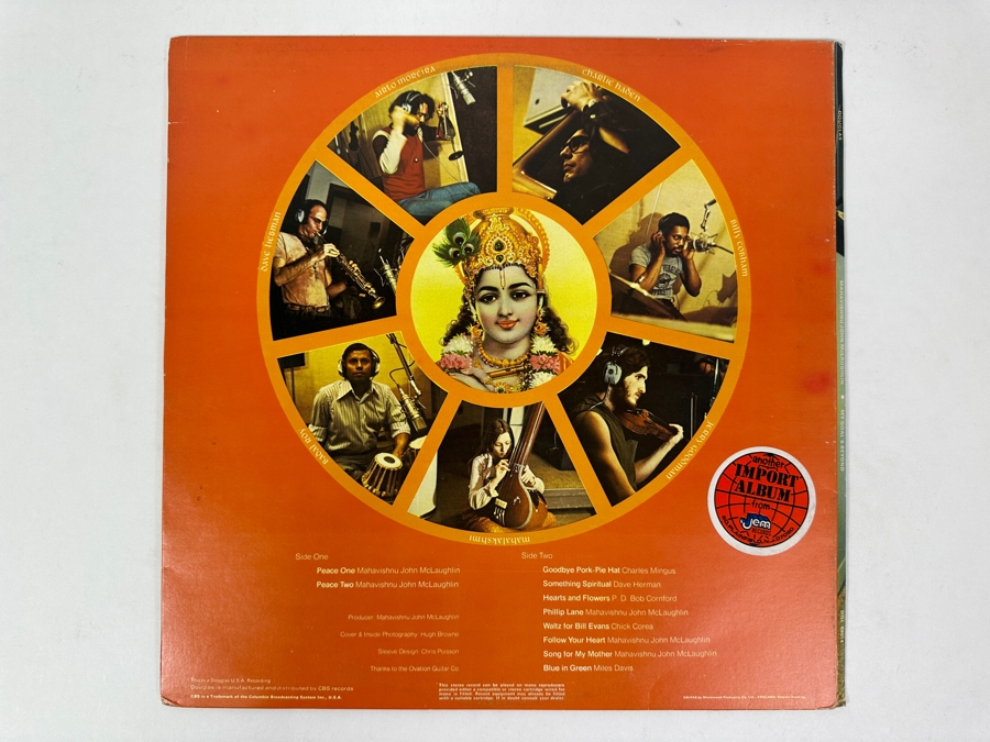 Mahavishnu John McLaughlin - My Goal's Beyond, Douglas Records, DQL 69014, Recorded In 1971 Vinyl Record [Photo 3]