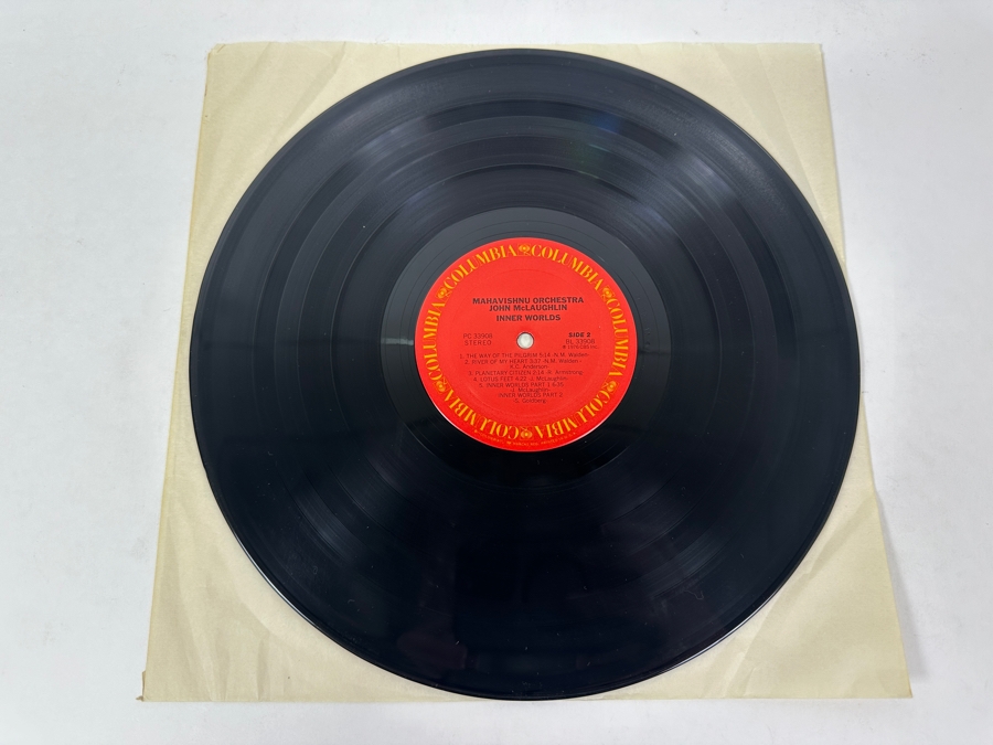 Mahavishnu Orchestra - Inner Worlds, John McLaughlin's Iconic 1976 Release From Columbia, PC 33908 Vinyl Record [Photo 3]