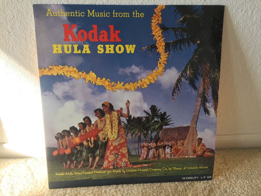 Louise Akeo And Louise Akeo And Her Royal Hawaiian Girls ‎- The Kodak Hula Show - Waikiki Records - LP-102