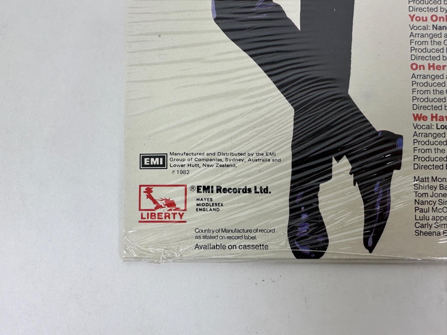 Factory Sealed James Bond - Greatest Hits, Liberty Records Vinyl Record [Photo 4]