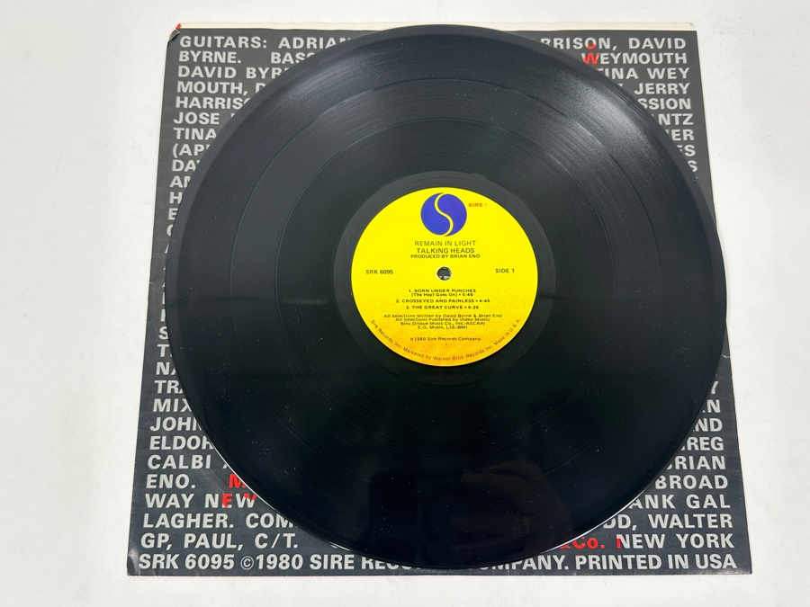 Talking Heads - Remain In Light Sire Records SRK 6095 1980 Vinyl Record [Photo 5]