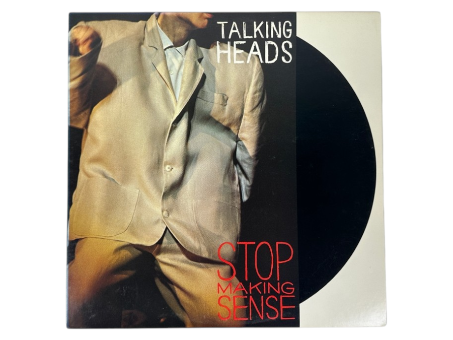 Talking Heads - Stop Making Sense, Sire Records, 1-25186, 1984, An Iconic Live Performance Captured On Vinyl Record
