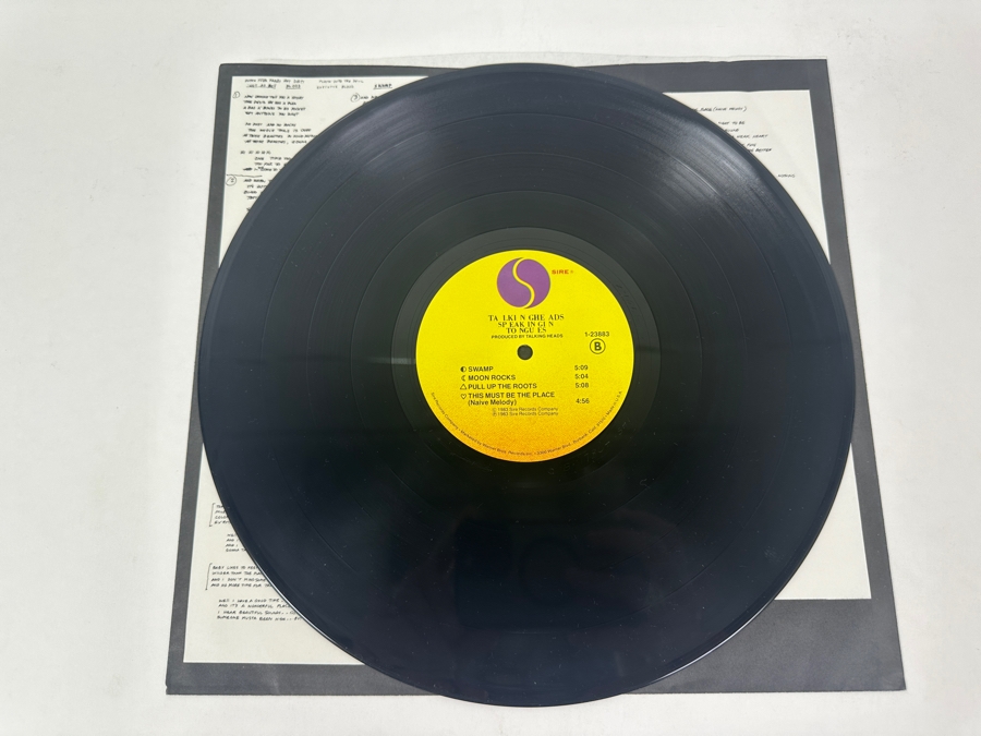 Talking Heads - Speaking In Tongues. Sire Records [1-23883], 1983 Vinyl Record [Photo 4]