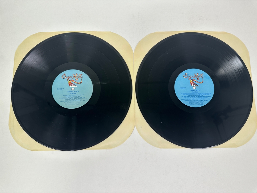 Various Artists - Street Beats (Two Record Set). Sugarhill Records Ltd., SH-2-9228, 1982. Double Vinyl Record [Photo 4]