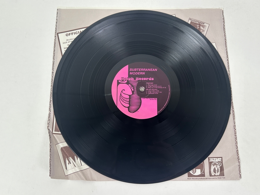 Various Artists - Subterranean Modern: A Modern Music Compilation, Ralph Records SM7908 1979 Vinyl Record [Photo 4]