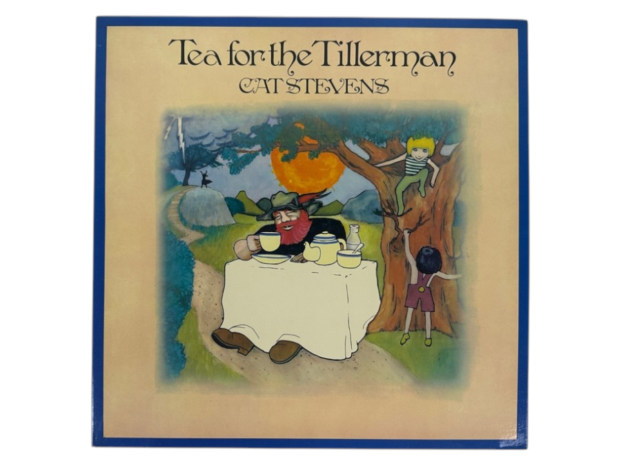Cat Stevens - Tea For The Tillerman, Island Records ILPS 9135 1971 A Classic Folk-Rock Album Vinyl Record