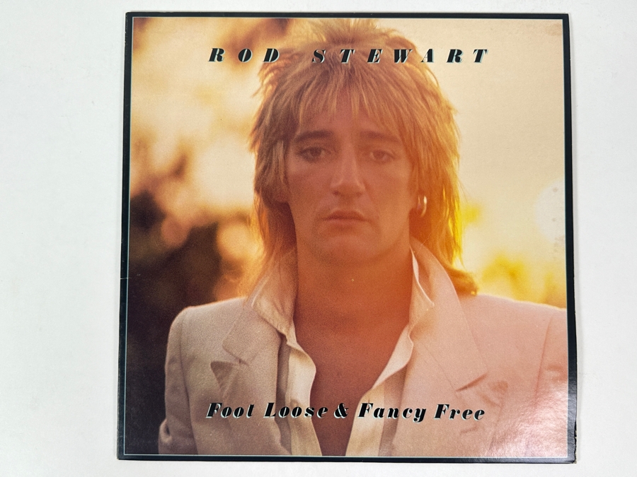 (3) Rod Stewart Vinyl Records: A Night On The Town, Foot Loose & Fancy Free And Blondes Have More Fun Warner Bros. Records [Photo 2]