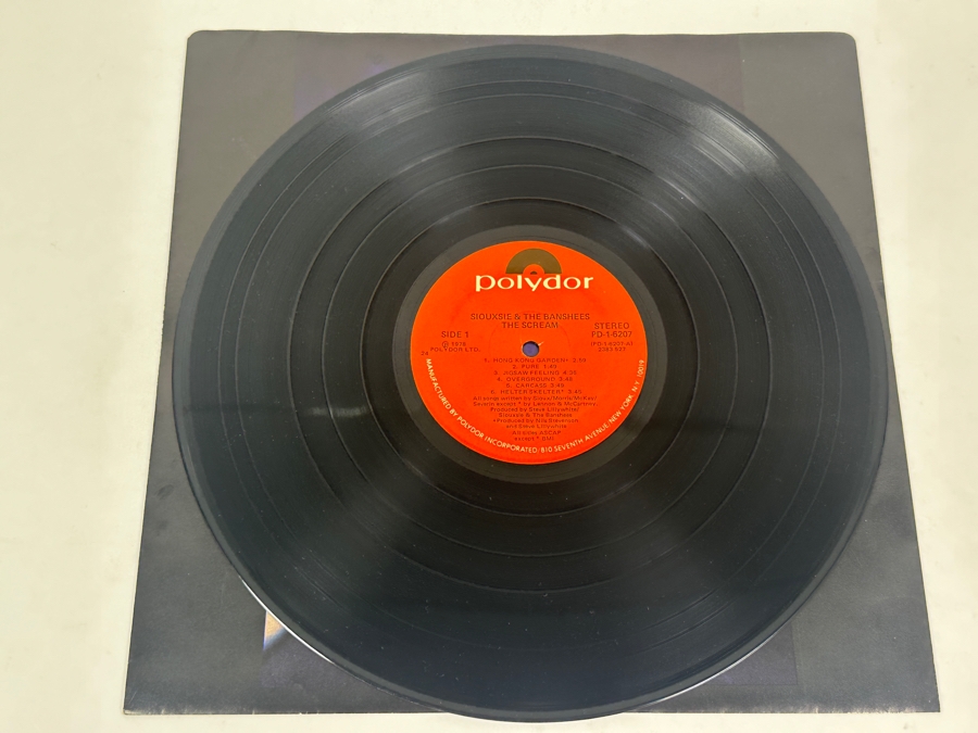 Siouxsie And The Banshees - The Scream Polydor PD-1-6207 1978 Vinyl Record [Photo 3]