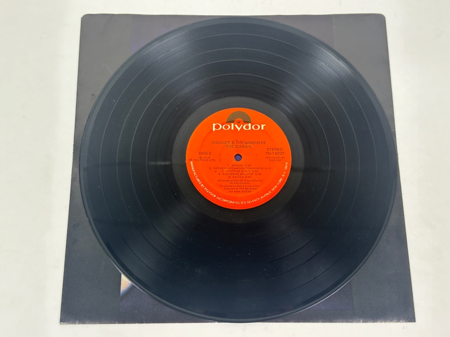Siouxsie And The Banshees - The Scream Polydor PD-1-6207 1978 Vinyl Record [Photo 4]