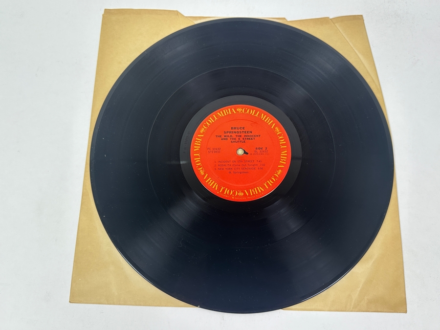Bruce Springsteen - The Wild, The Innocent & The E Street Shuffle, Columbia PC 32432 1976 Vinyl Record [Photo 5]
