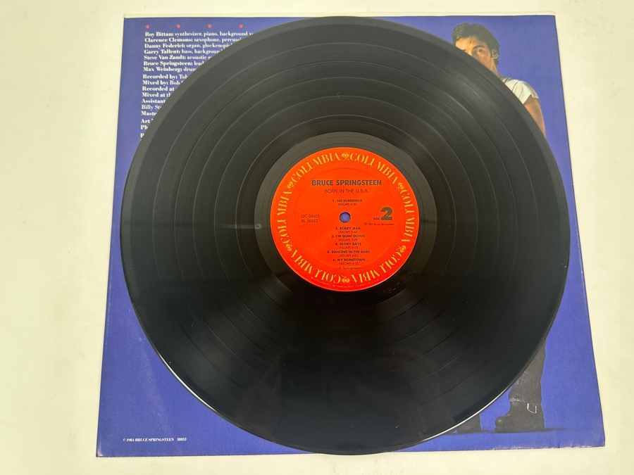 Bruce Springsteen - Born In The U.S.A. Columbia QC 38653 1984 Vinyl Record [Photo 4]