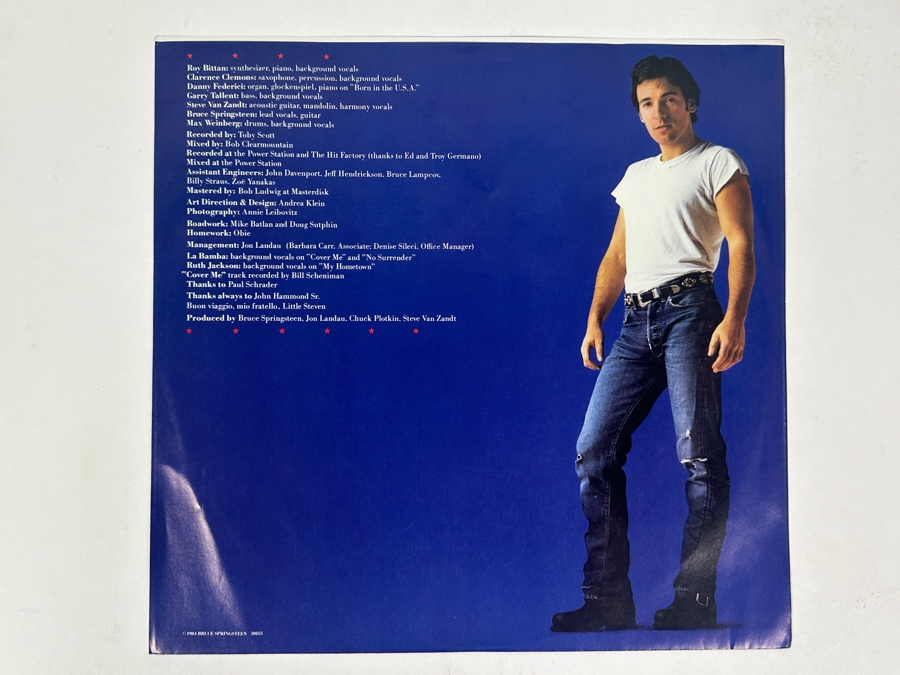 Bruce Springsteen - Born In The U.S.A. Columbia QC 38653 1984 Vinyl Record [Photo 5]