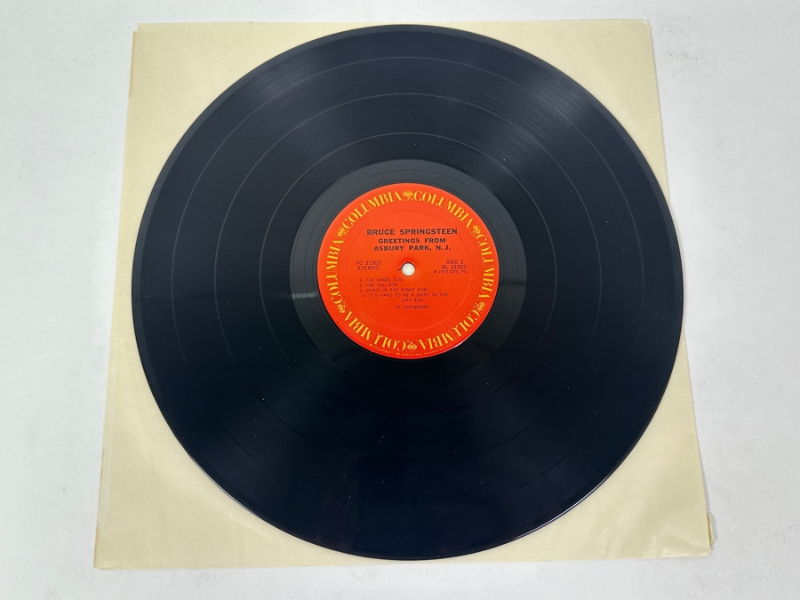 Bruce Springsteen - Greetings From Asbury Park, N.J. Columbia PC 31903 1973 Vinyl Record [Photo 6]