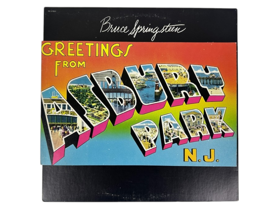 Bruce Springsteen - Greetings From Asbury Park, N.J. Columbia PC 31903 1973 Vinyl Record
