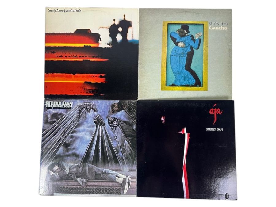 (4) Steely Dan Vinyl Records