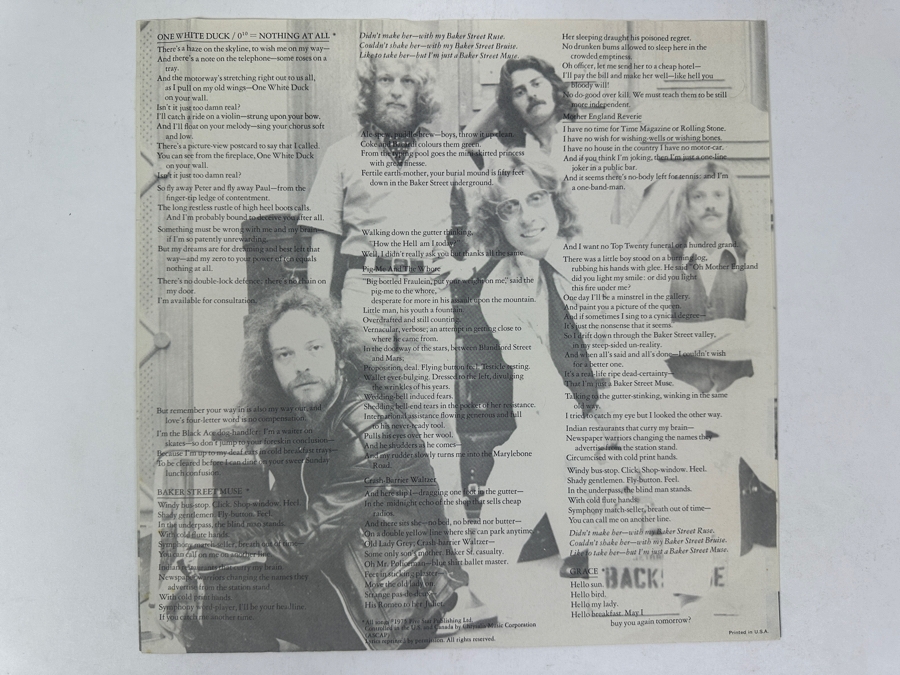 Jethro Tull Minstrel In The Gallery - Chrysalis Records CHR 1082 1975 Vinyl Record [Photo 6]