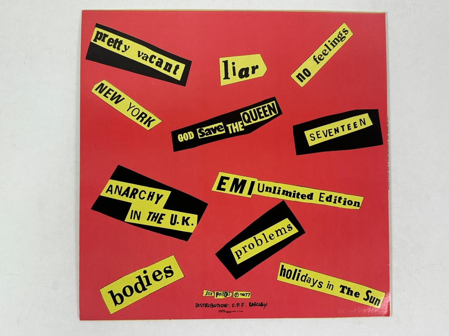 Sex Pistols - Never Mind The Bollocks, Here's The Sex Pistols - Sex Pistols Records Ltd. 940 553 1977 France Vinyl Record [Photo 2]