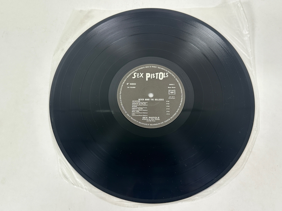 Sex Pistols - Never Mind The Bollocks, Here's The Sex Pistols - Sex Pistols Records Ltd. 940 553 1977 France Vinyl Record [Photo 5]