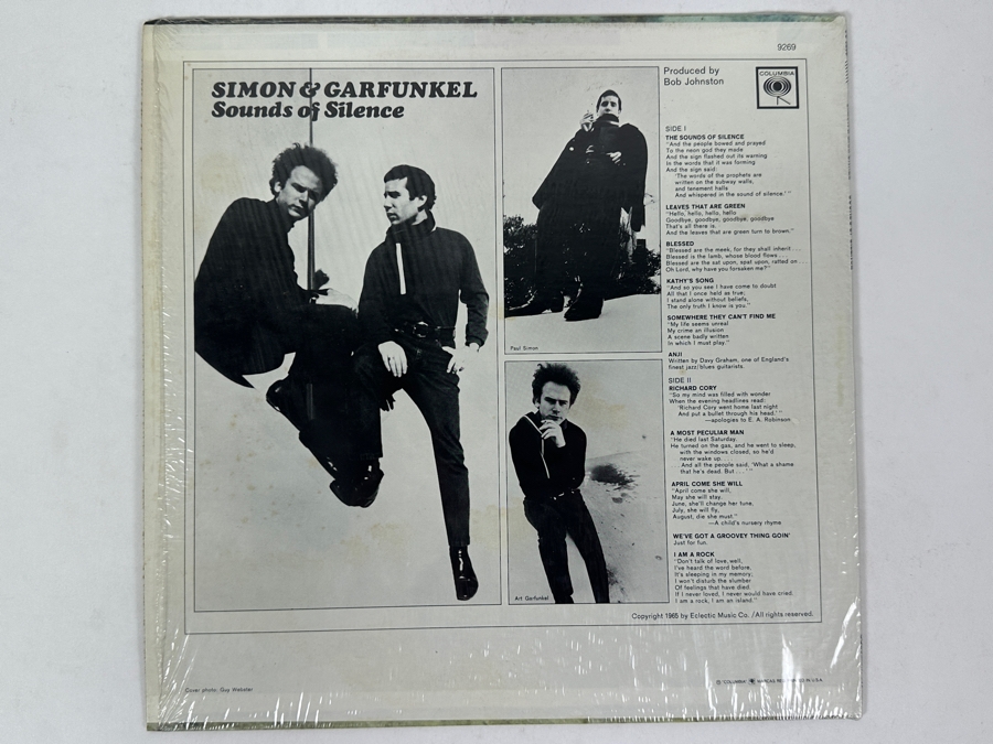 Simon & Garfunkel - Sounds Of Silence, Columbia JC 9269, 1965, Vinyl Record [Photo 2]