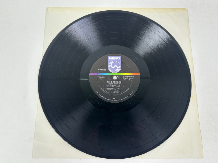 Soeur Sourire - The Singing Nun Philips, PCC 603, 1963 Vinyl Record [Photo 8]