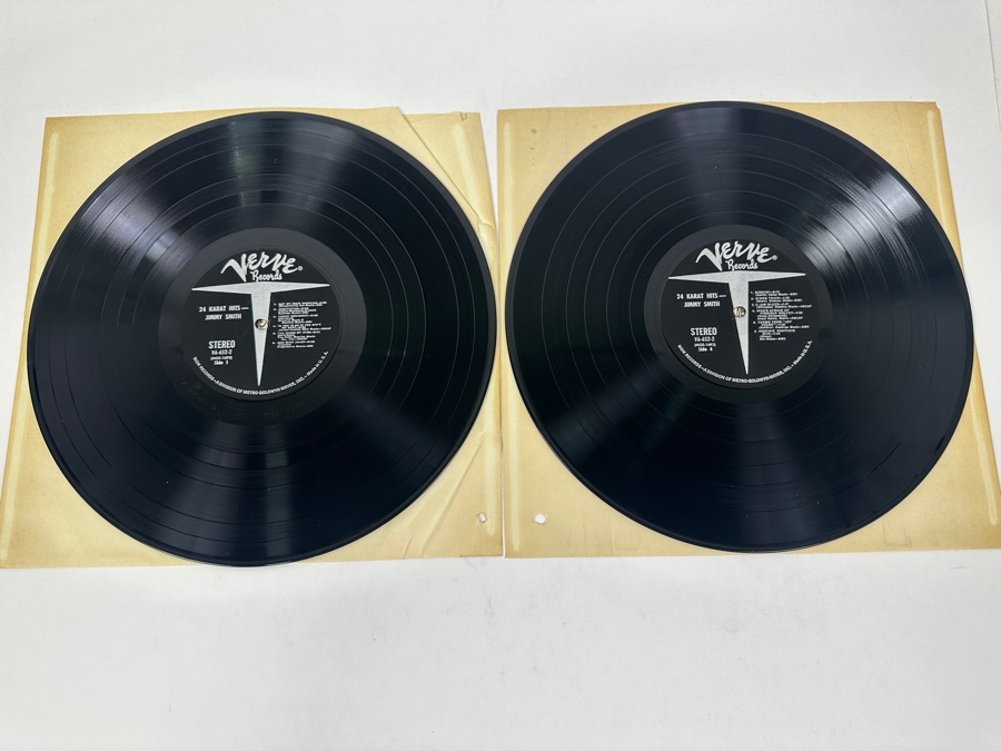 Jimmy Smith - 24 Karat Hits, A Double Dozen Of All Time Best Sellers, Verve V6-652-2, 1966, Stereo, Limited Edition 2 Record Set Vinyl Record [Photo 6]