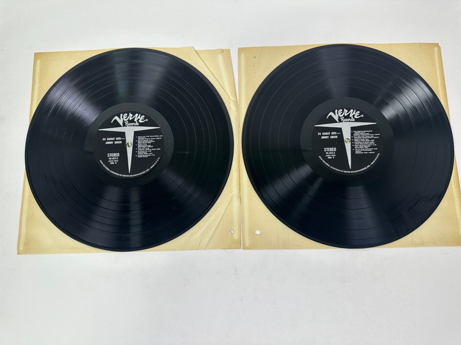 Jimmy Smith - 24 Karat Hits, A Double Dozen Of All Time Best Sellers, Verve V6-652-2, 1966, Stereo, Limited Edition 2 Record Set Vinyl Record [Photo 7]
