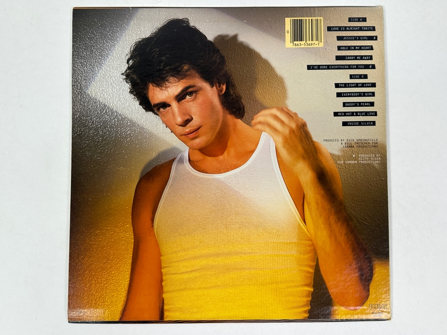 Rick Springfield - Working Class Dog, RCA Records AFL1-3697 1981 Vinyl Record [Photo 2]