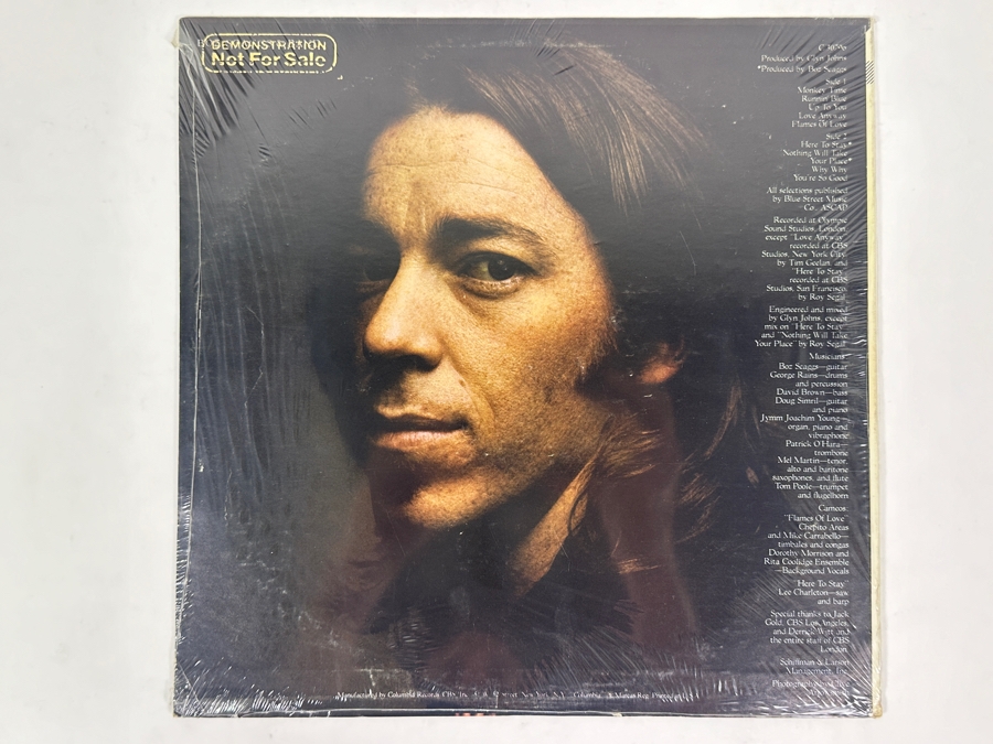 Factory Sealed Boz Scaggs & Band - Boz Scaggs & Band. Columbia Vinyl Record Demo Copy [Photo 2]