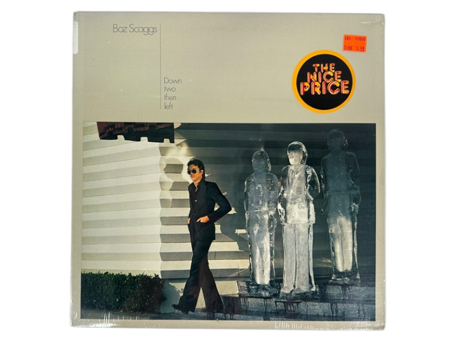 Factory Sealed Boz Scaggs - Down Two Then Left, Columbia Records 1977 Vinyl Record