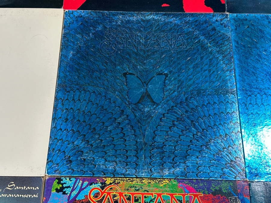 (9) Santana Vinyl Records [Photo 5]