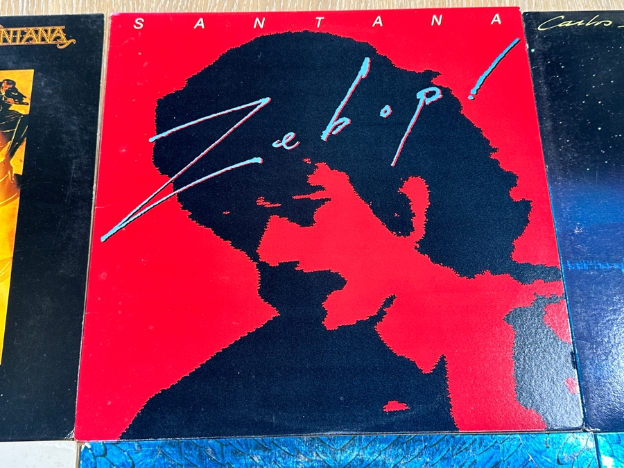 (9) Santana Vinyl Records [Photo 8]