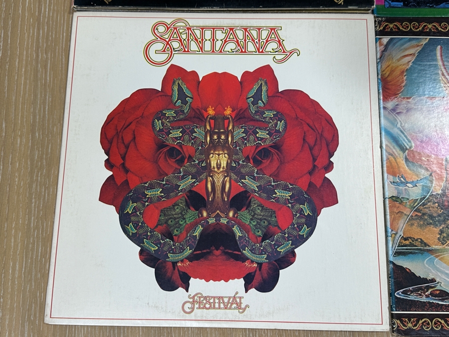 (9) Santana Vinyl Records [Photo 2]