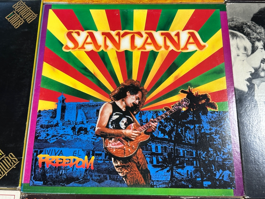 (9) Santana Vinyl Records [Photo 6]