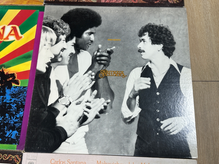 (9) Santana Vinyl Records [Photo 5]