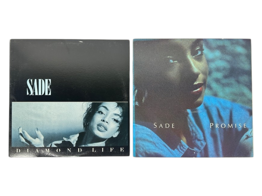 (2) Sade Vinyl Records