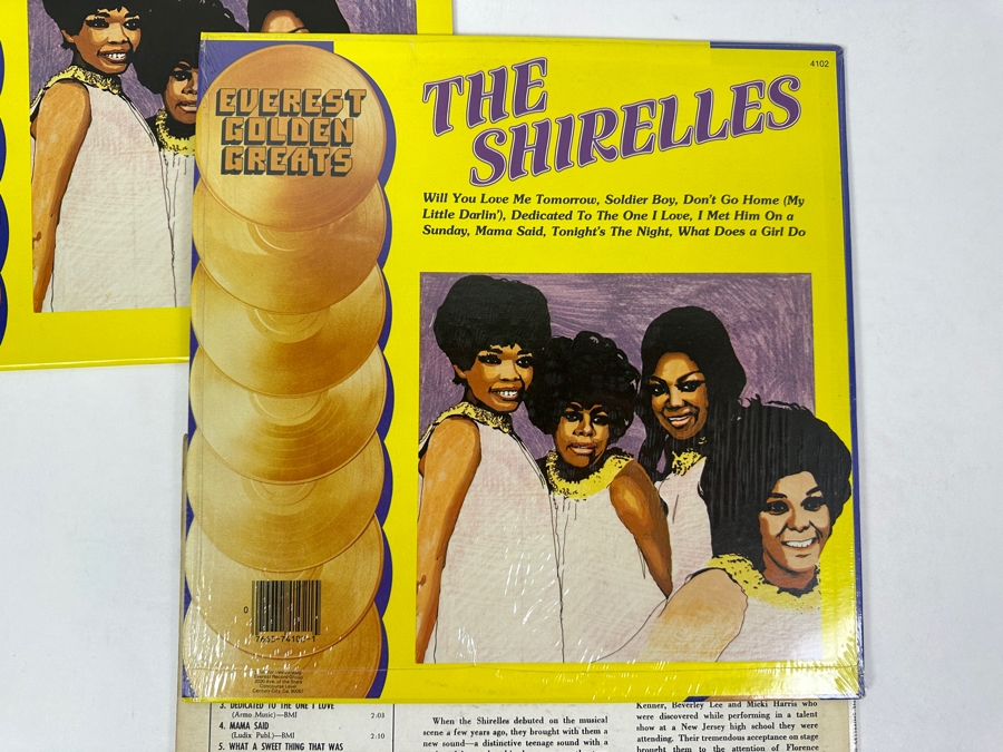 (3) The Shirelles Vinyl Records (One Is Factory Sealed) [Photo 5]