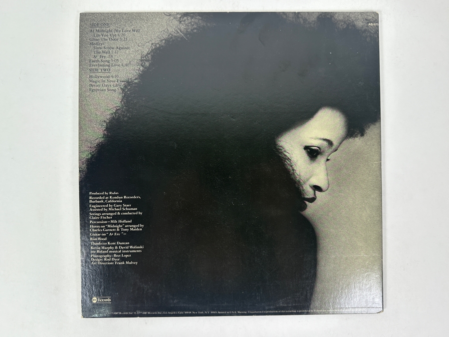 Rufus - Ask Rufus, Featuring Chaka Khan ABC Records AB-9751977 Vinyl Record [Photo 3]