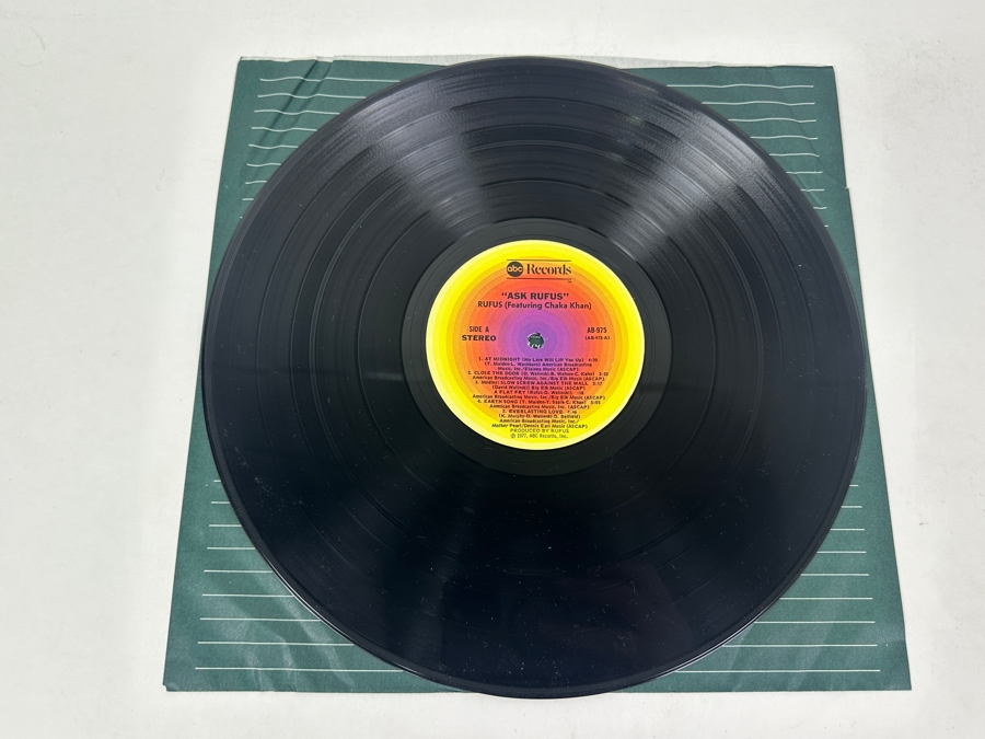 Rufus - Ask Rufus, Featuring Chaka Khan ABC Records AB-9751977 Vinyl Record [Photo 4]