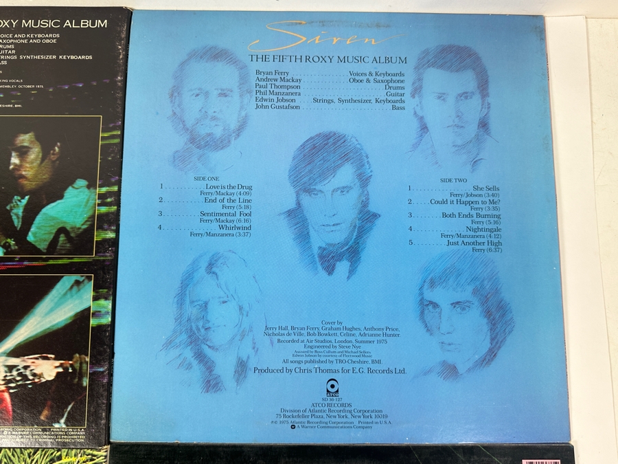 (4) Roxy Music Vinyl Records [Photo 9]