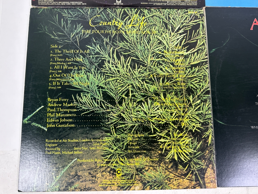 (4) Roxy Music Vinyl Records [Photo 7]