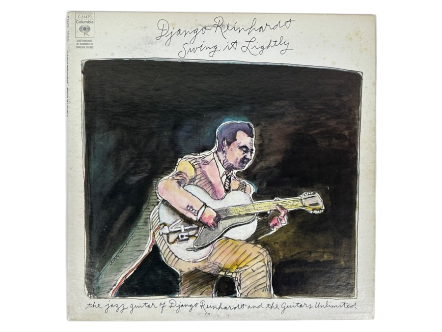 Django Reinhardt - Swing It Lightly Columbia C 31479 1972 Vinyl Record