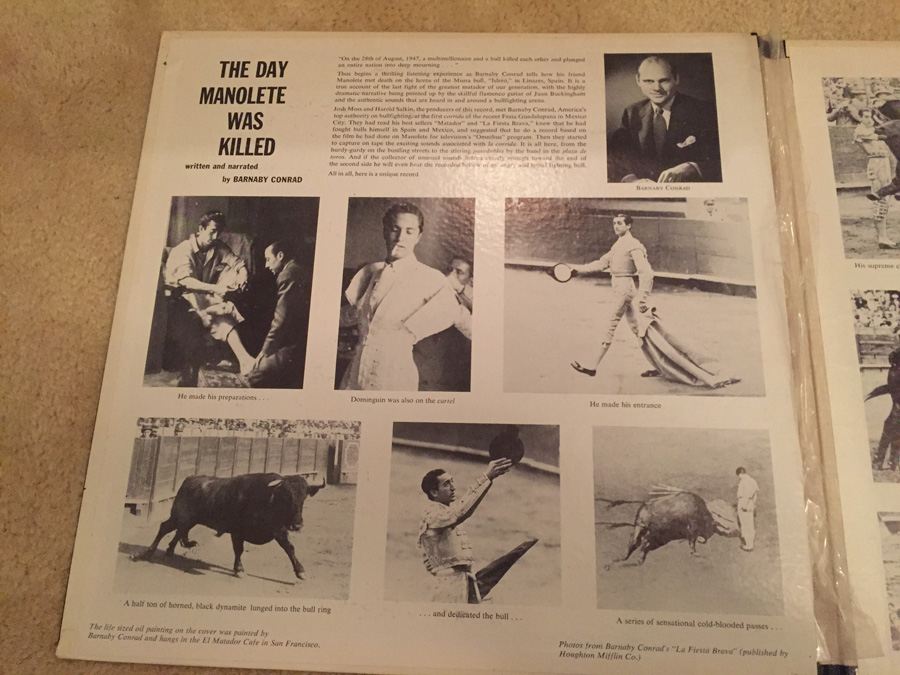 The Day Manolete Was Killed - AFLP 1831 [Photo 3]