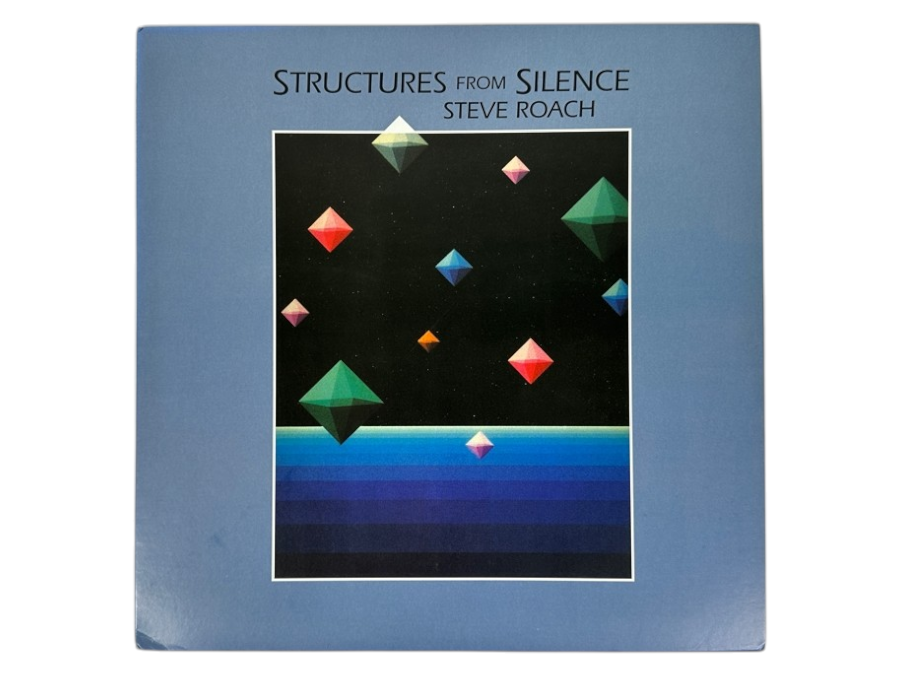 SIGNED Steve Roach - Structures From Silence. Fortuna Records 1984. A Classic Ambient Masterpiece Vinyl Record SIGNED BY ARTIST ON BACK OF ALBUM COVER