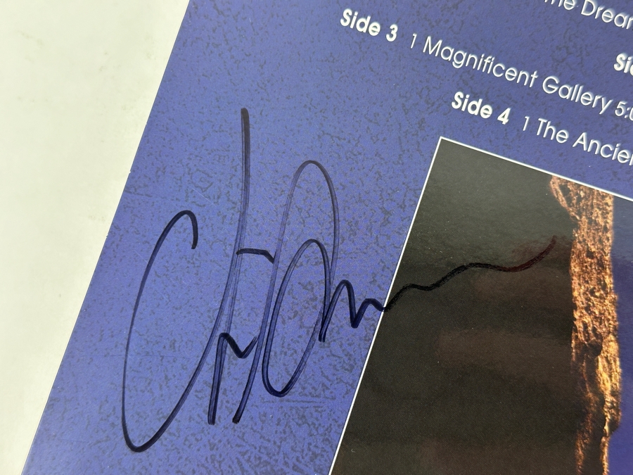 SIGNED Steve Roach - Dreamtime Return, Fortuna Records 1988 Vinyl Record SIGNED BY ARTIST ON BACK OF ALBUM COVER [Photo 5]