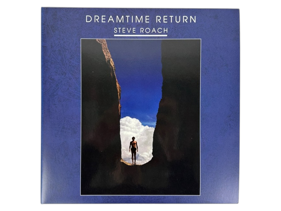 SIGNED Steve Roach - Dreamtime Return, Fortuna Records 1988 Vinyl Record SIGNED BY ARTIST ON BACK OF ALBUM COVER