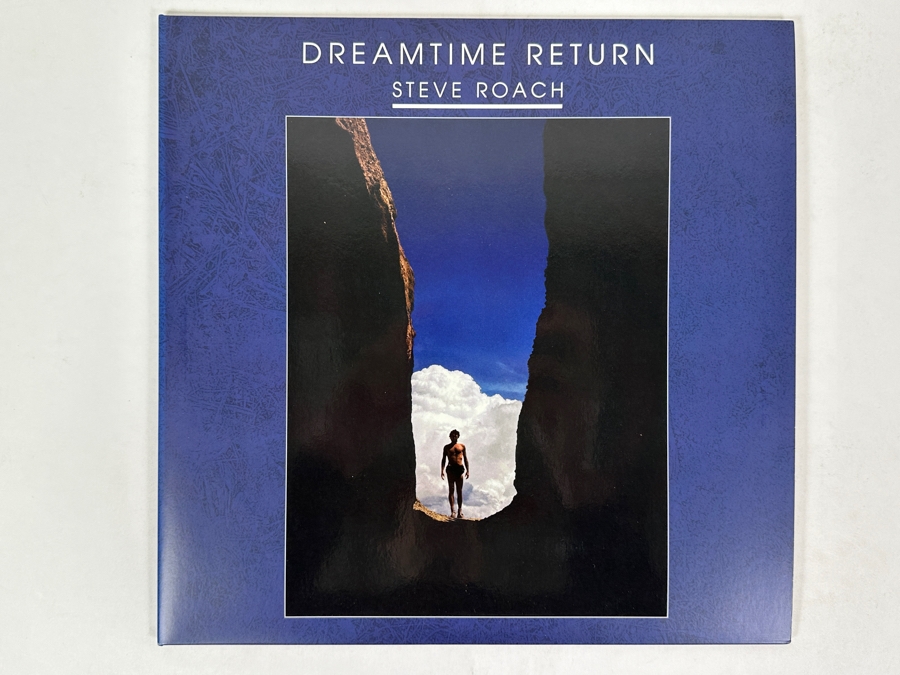 SIGNED Steve Roach - Dreamtime Return, Fortuna Records 1988 Vinyl Record SIGNED BY ARTIST ON BACK OF ALBUM COVER [Photo 2]