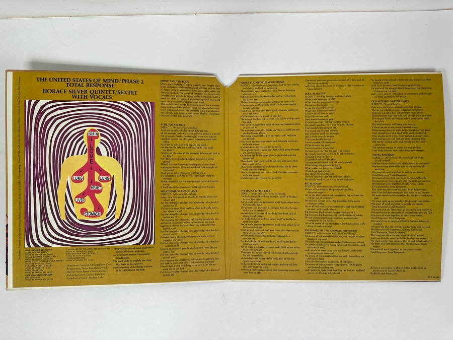 Horace Silver - Total Response - Blue Note BST 84368 1971 Vinyl Record [Photo 2]