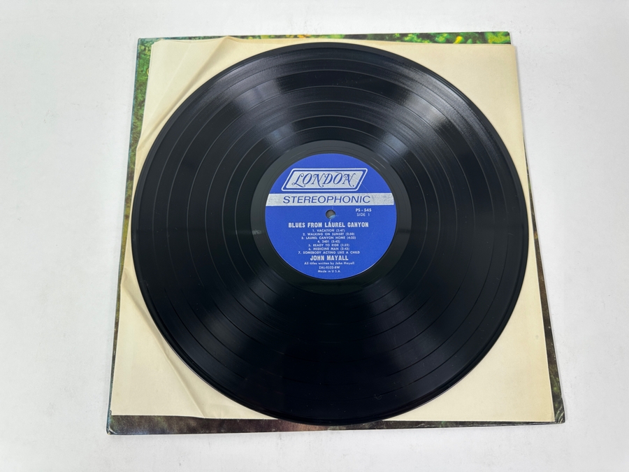 John Mayall - Blues From Laurel Canyon, A Classic 1968 Blues Rock Album From London Records, Catalog PS 545 Vinyl Record [Photo 4]