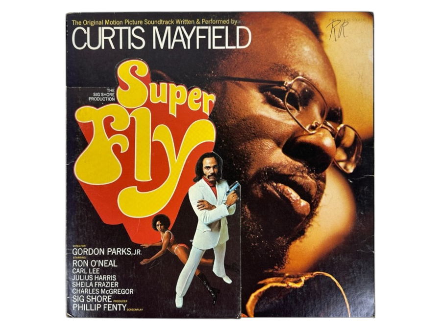 Curtis Mayfield - Super Fly. A Classic 1972 Soundtrack Album By Curtis Mayfield, Released On Curtom Records (CRS 8014) Vinyl Record