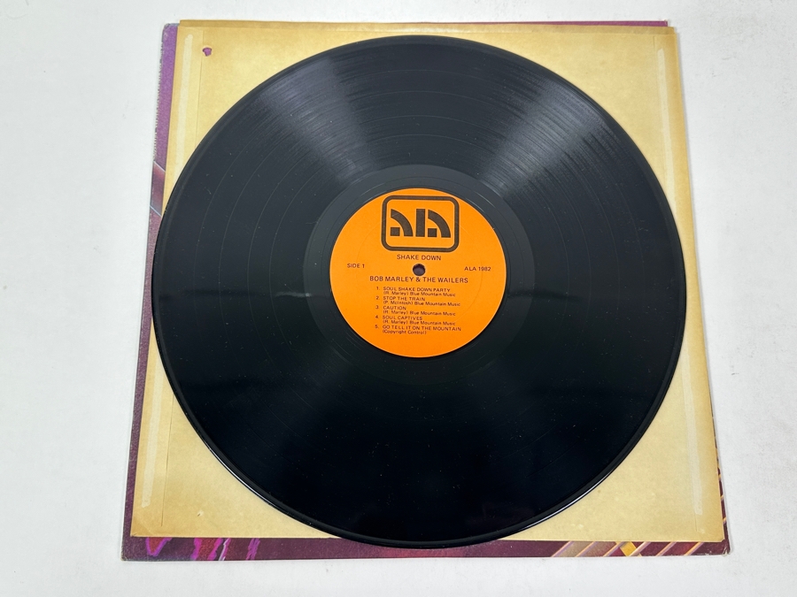 Bob Marley And The Wailers - Shakedown, ALA Records ALA 1982 Vinyl Record [Photo 3]